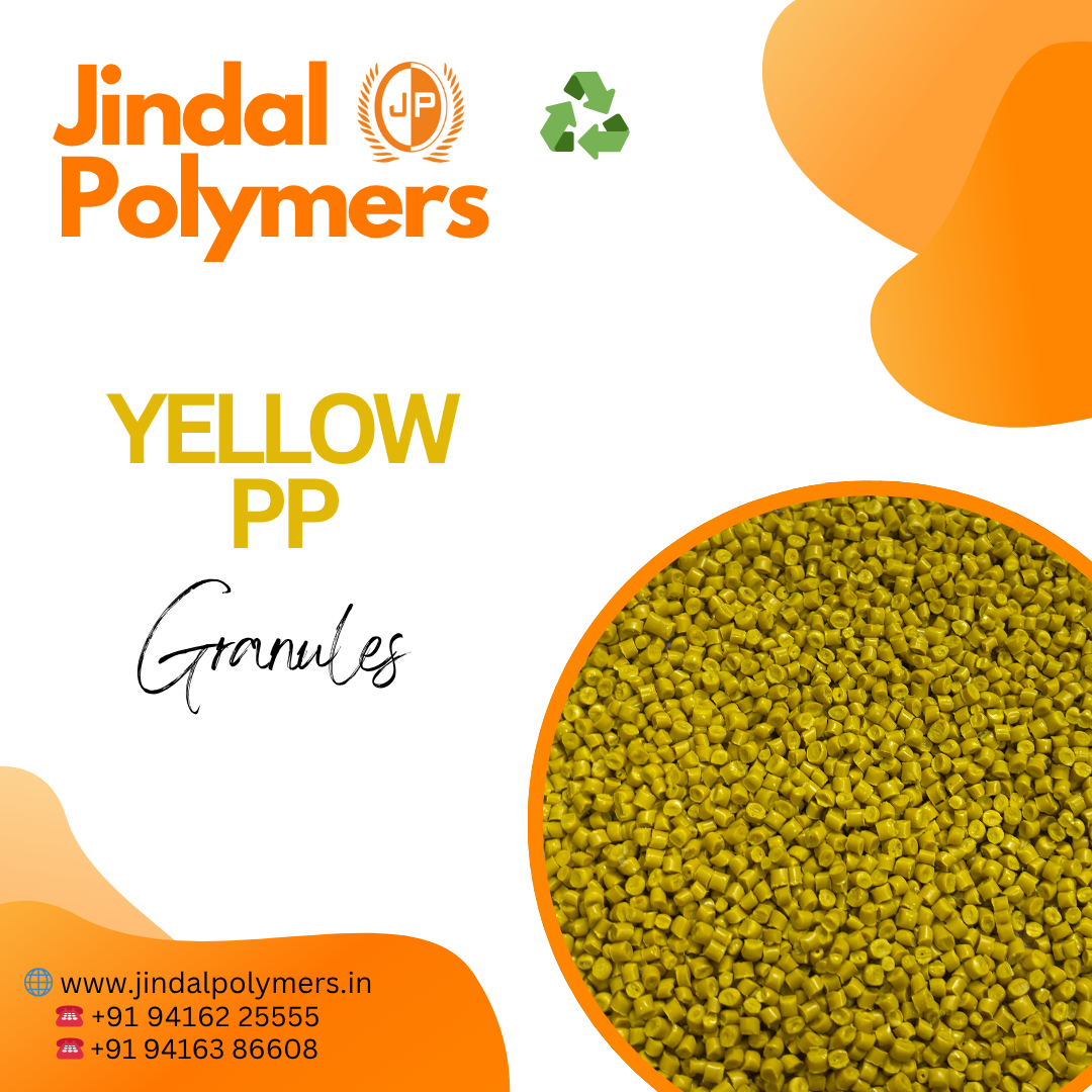 Yellow PP Granules